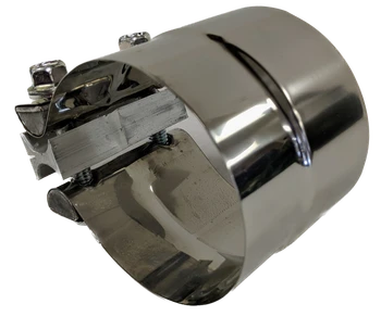 X007831, Donaldson Stainless Steel 3.5" Preformed Lap Clamp