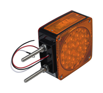 100CT0005, Opti-Luxx LED Dual Face Turn Signal Marker Light (Yellow/Yellow)