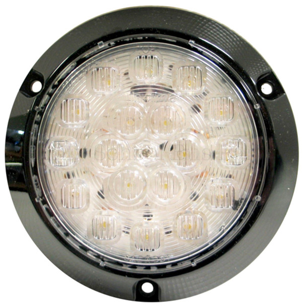 M42321, Maxxima 4" White Round Surface Mount Backup Light 