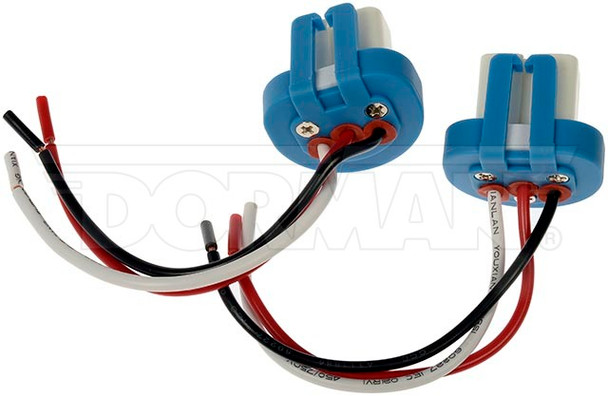 90806, Dorman 3-Wire Halogen Headlight Ceramic Socket  90806, Dorman 3-Wire Halogen Headlight Ceramic Socket