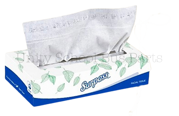 21340, Kleenex "Surpass" White Facial Tissue