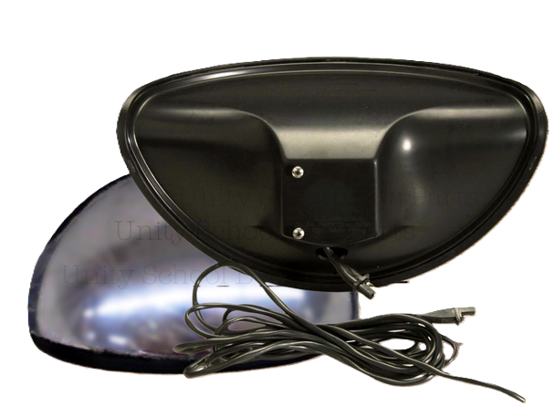 SC080A-I, Rosco Heated Tunnel Mount Safety Cross Mirror Head - with IC/International Plug