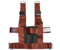 BR-33SJI, Besi Universal Besi Medium Vest (With Safe Journey Seat Mount) (COLOR: BURGUNDY)