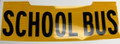 USB163225,  Thomas C2 Reflective FRONT School Bus Sign (38" x 13") 