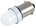 BA9SF-W-12VAC, LED Miniature Light Bulb