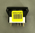 0027287,  Bluebird 5 Terminal Black Switch Base (Off-On)