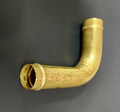 013050122,  AR Lintern 1" Brass Elbow 90°