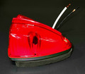 1-5050-1406, Weldon Red 2 Wire Triangular / Tear Drop 5050 Series Marker Light