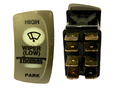 52003181,  Thomas Gray Wiper Control Switch (High-Low-Park)