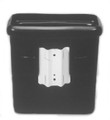 BK500, Calwis Company 2.5 Gallon Waste Basket with Mounting Bracket