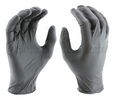 BL-BL-L, K Tool Large 6.1 Mil Thick Powder Free Black Nitrile Gloves