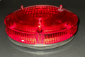 1-1080S-1100, Weldon Red Stainless Steel 1 Wire Halogen Light 1080 Series