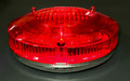 1-1080S-1106, Weldon Red Stainless Steel 2 Wire Halogen Warning Light 1080 Series