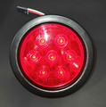 1-4040-0109, Weldon 4" Red LED Stop & Tail Light - 3 Wires