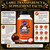 Mangosteen Supplement Facts and label transparency graphic with serving size, suggested use, quality testing, and dietary information