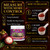 Mangosteen powder serving guide with included scoop, flexible portion control, 1.25 g half-scoop and 2.5 g full-scoop measurements