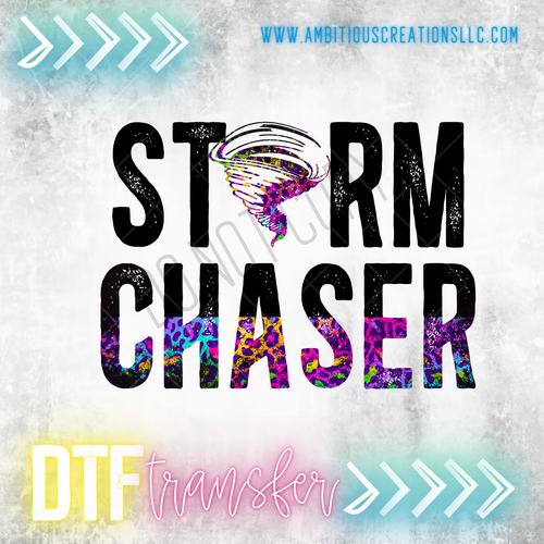 DTF  - STORM CHASER LEOPARD