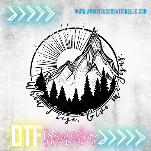 DTF  -  WHEN I RISE GIVE ME JESUS