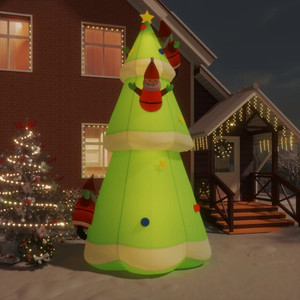 Inflatable Christmas Tree with LEDs 196.9 A949-345295