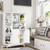 Free Standing Pantry Cabinet with 2 Door Cabinet and 5 Shelves B593-HW63875
