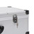 CD Case for 80 CDs Aluminum ABS Silver A949-91854