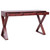  Computer Desk Brown 45.3x18.5x30.3" Solid Mahogany Wood A949-337082