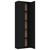  Office Cabinet Black 23.6x12.6x74.8" Engineered Wood A949-800298