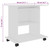  Computer Desk White 31.5"x19.7"x29.5" Engineered Wood A949-802894