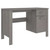  Desk HAMAR Light Gray 44.5"x19.7"x29.5" Solid Wood Pine A949-340463