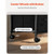 Metal File Cabinet, Mobile Filing Cabinet with 3 Fabric Drawers and 2 Open Shelves, Wooden Vertical E415-JSHXWJGJTMZWYX3KK001V0
