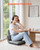 Floor Chair, 5 Adjustable Positions Folding Floor Gaming Chair with Ergonomic Back Support, Sturdy  E415-DBYHSRJGXKWFXL4N4001V0
