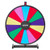 24 in Spinning Prize Wheel, 14 Slots Spinning Wheel with Stand, Tabletop Win Fortune Roulette with  E415-ZMKCJZL24INC09PKI001V0