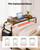 Overbed Table 41.7"W x 14.2"D Mobile Bed Desk with Swivel Wheels, for Bedroom Living Room Home Offi E415-BSCSZZSHKSCS2RMSU001V0