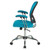 Blue High Back Mesh Office Chair with Padded Armrest Q280-ASMB5169851855