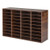 Wood Literature Organizer 36 Compartments Office Mailboxes Brown, Countertop Literature Sorter for  E415-WJZLFPJRZBC3YKZ59001V0