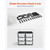 Plastic Storage Drawers, 2 Pack Storage Organizer Drawer, 6 Drawers Closet Organization and Storage E415-CWCT1YKLDD1GCPFV6001V0