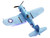 Vought F4U-1 Corsair Fighter Plane "Daphne 'C' 2nd Lt. James N. Cupp VMF-213 Hell Hawks Guadalcanal F977-LEG-14619LF