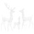 Acrylic Reindeer Family Christmas Decoration 300 LED Cold White A949-329794