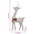 Christmas Reindeers 6 pcs Gold Warm White Mesh A949-3154246