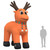 Christmas Inflatable Reindeer with LEDs 196.9 A949-345310