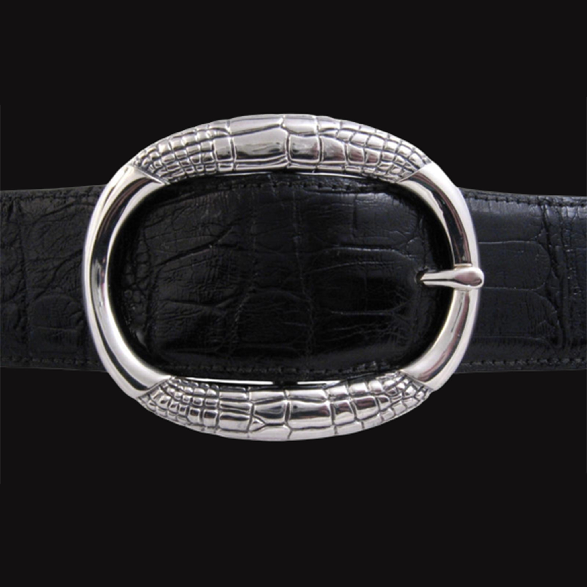 Sterling Silver Belt Buckle - belt buckles