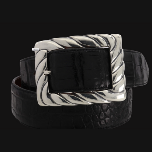 ナバホ ハンドメイド スターリングシルバー バックル/Navajo