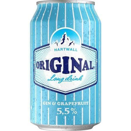 Hartwall Original Long Drink Gin & Grapefruit 24 x 330ml
