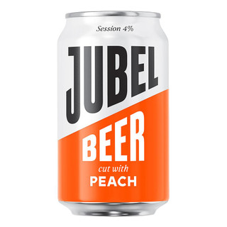 Jubel Craft Lager Cut With Peach 12 x 330ml Cans