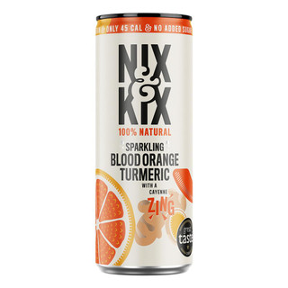 Nix & Kix Blood Orange & Turmeric 24 x 250ml