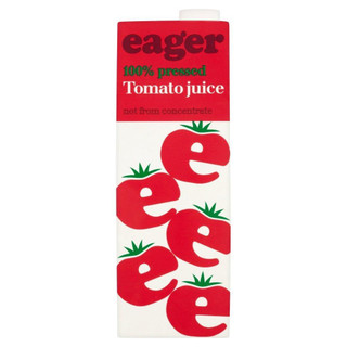 Eager Tomato Juice 8 x 1ltr