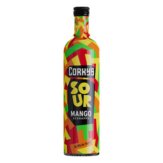 Corkys Schnapps Mango Glitter 70cl