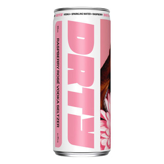 DRTY Raspberry Rose Hard Seltzer 12 x 330ml