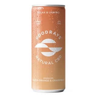 Goodrays Blood Orange & Grapefruit Natural CBD 12x250ml Can