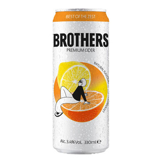 Brothers Best Of The Zest 24x330ml